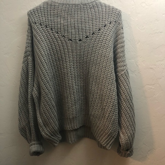 Elodie Chunky Knit Oversized Pullover Sweater - Picture 5 of 6